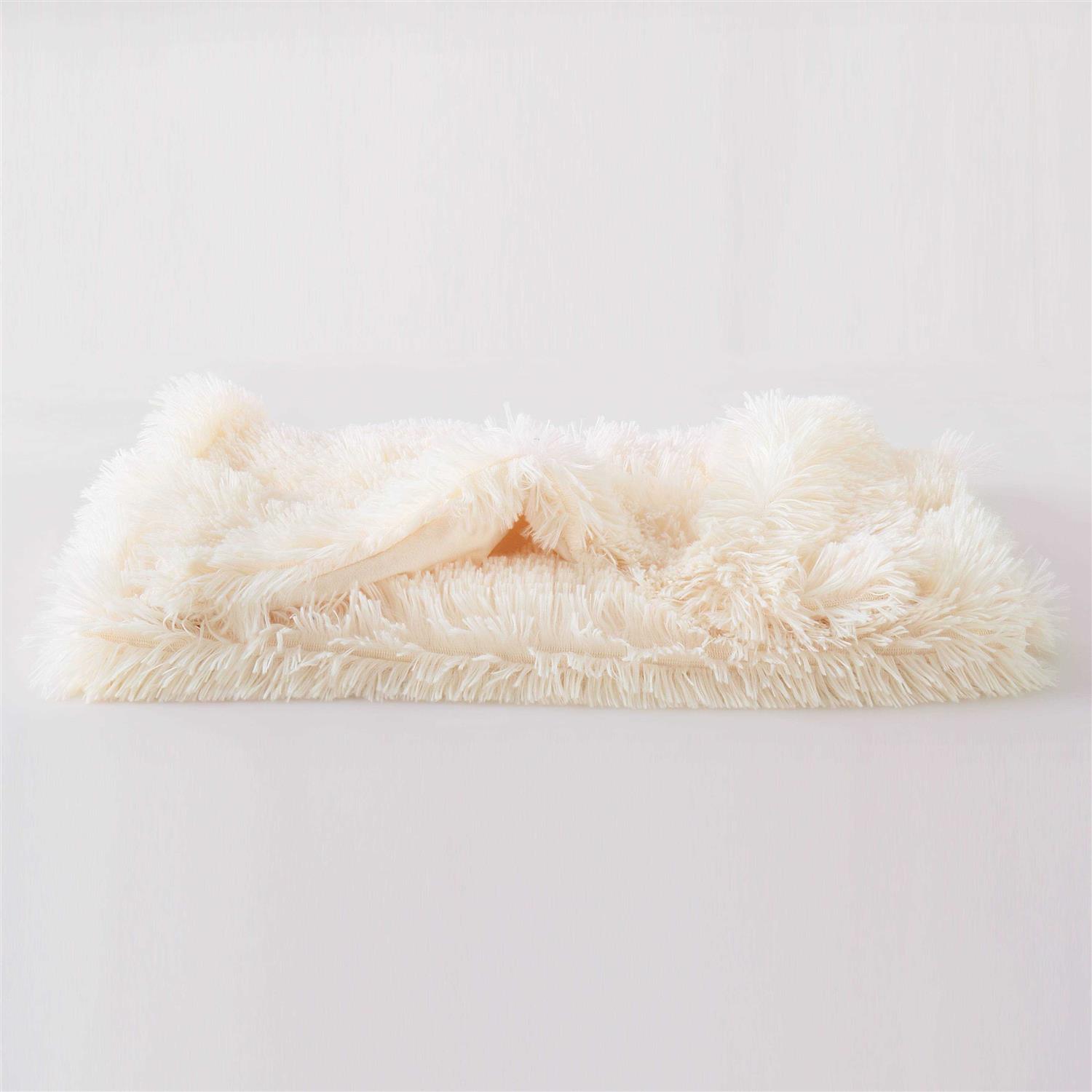 Reafort Luxury Long Hair PV Fur Faux Fur Body Pillow Cover/Case 21inx54in - Image 5