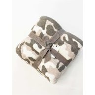 Barefoot Dreams CozyChic Camo Throw Blanket