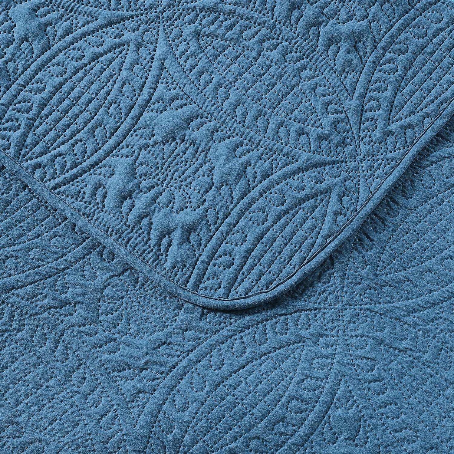 Pure Bedding Quilt Set Size Oversized Bedspread - Image 3