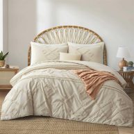 Oli Anderson Comforter Set Tufted Bedding Set 3 Pieces
