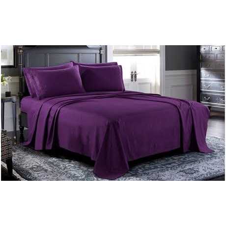 Pure Bedding Bed Sheets Sheet Set Hotel Luxury 1800 Brushed Microfiber - Image 2