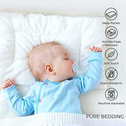 Pure Bedding Bed Sheets Sheet Set Hotel Luxury 1800 Brushed Microfiber - Image 3