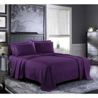 Pure Bedding Bed Sheets Sheet Set Hotel Luxury 1800 Brushed Microfiber