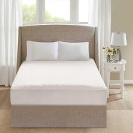 Beautyrest Cotton Deep Pocket Heated Mattress Pad-20 Heat Settings