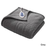 Beautyrest Heated Microlight to Berber Throw