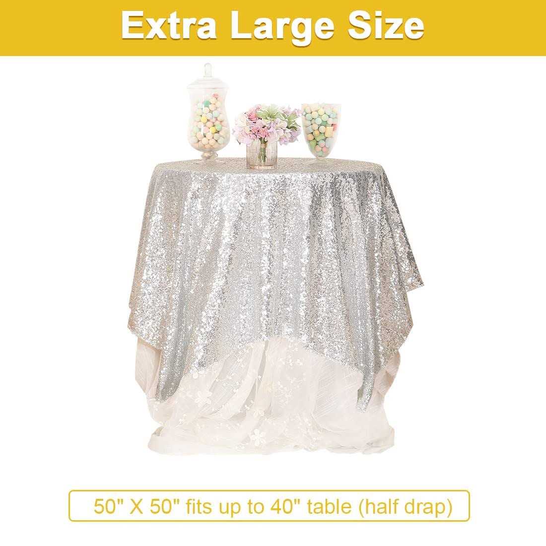 Partydelight Sequin Tablecloth - Image 3