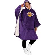 Pegasus 60 x 80 Logo Patch Team Color Bloncho with Sherpa