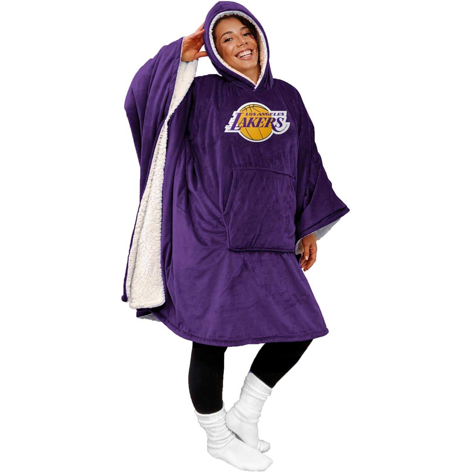 Pegasus 60 x 80 Logo Patch Team Color Bloncho with Sherpa