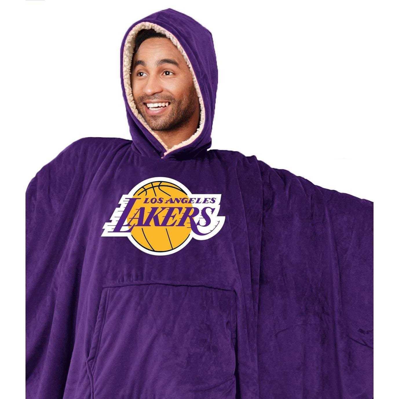 Pegasus 60 x 80 Logo Patch Team Color Bloncho with Sherpa - Image 2