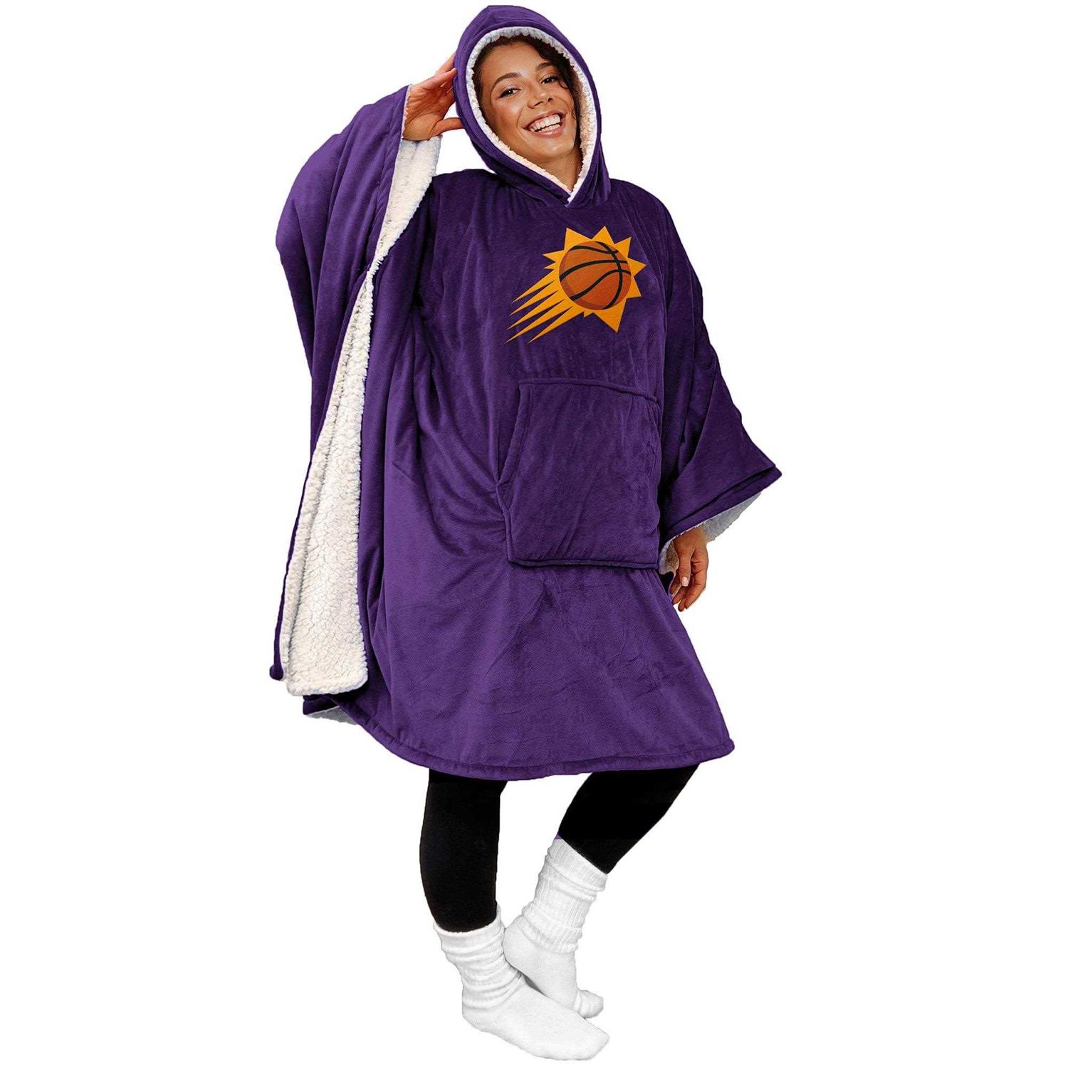 Pegasus 60 x 80 Logo Patch Team Color Bloncho with Sherpa