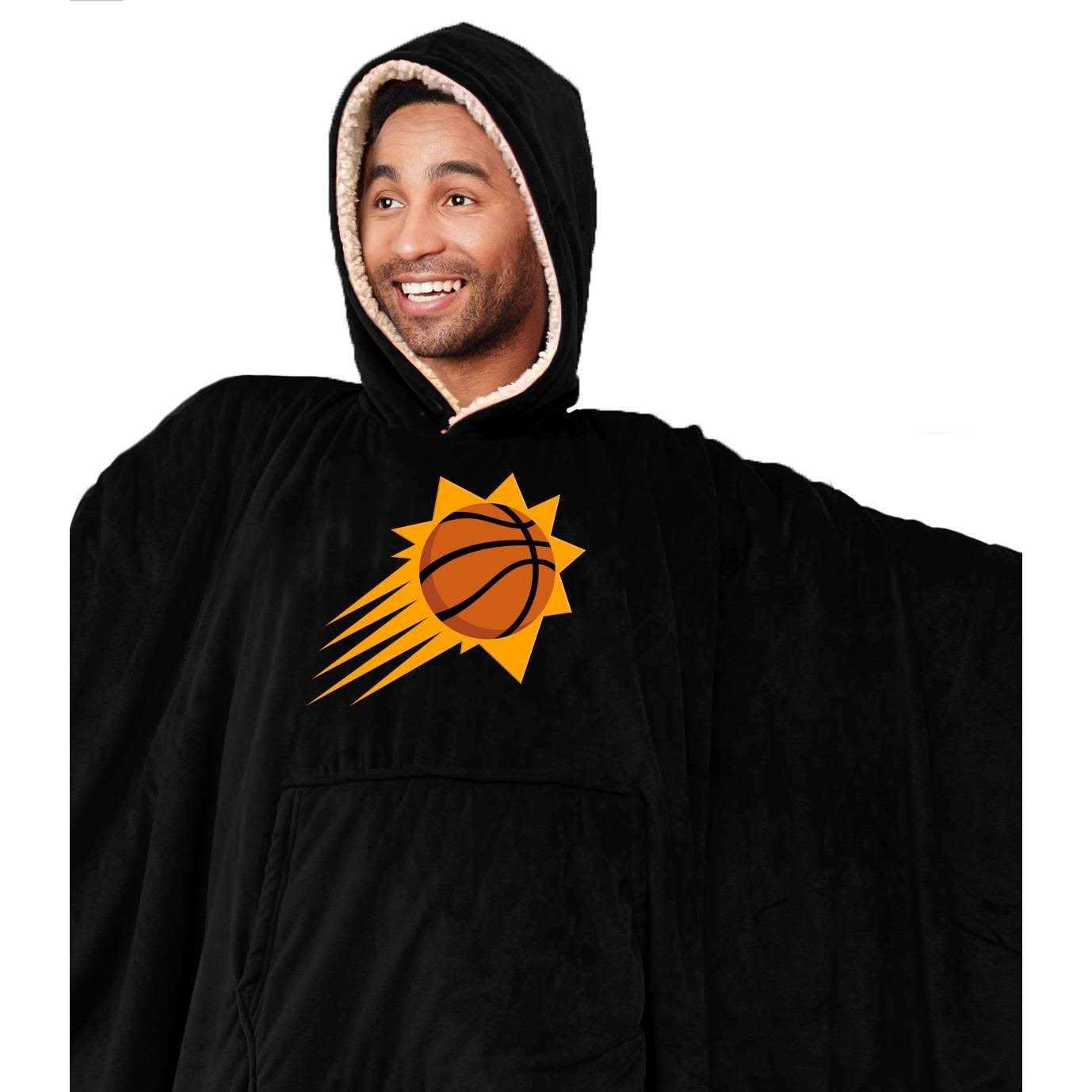 Pegasus 60 x 80 Logo Patch Team Color Bloncho with Sherpa - Image 3