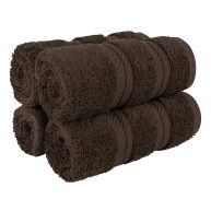 American Soft Linen Washcloth Set 100% Turkish Cotton 4 Piece Face Hand Towels for Bathroom and Kitchen