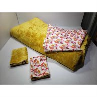 Opalhouse designed with Jungalow Full/Queen Reversible Velvet Comforter & Sham Set