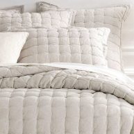 Pine Cone Hill Silken Solid Puff Sham