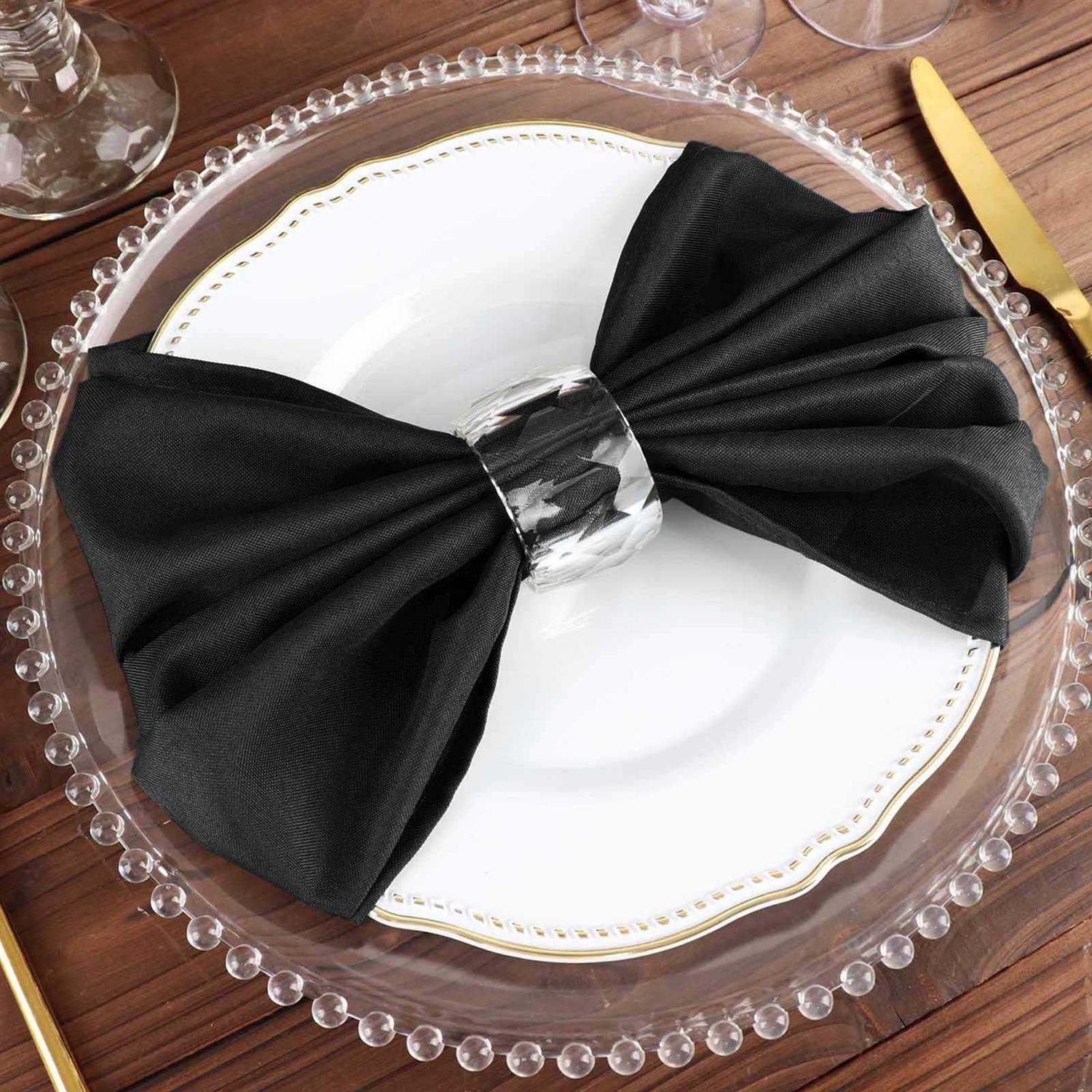5 Polyester Table Napkins 17 x 17 - Image 2