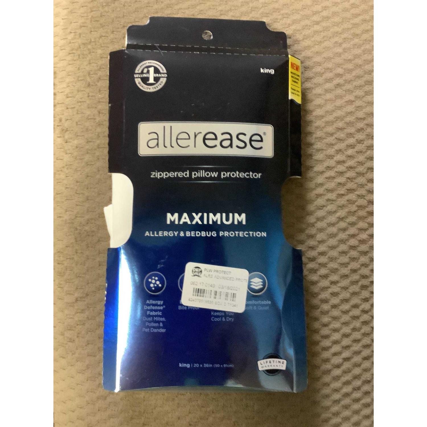 Allerease Maximum Zippered Pillow Protector
