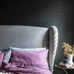 PIGLET IN BED Set of 2 Linen Pillowcases