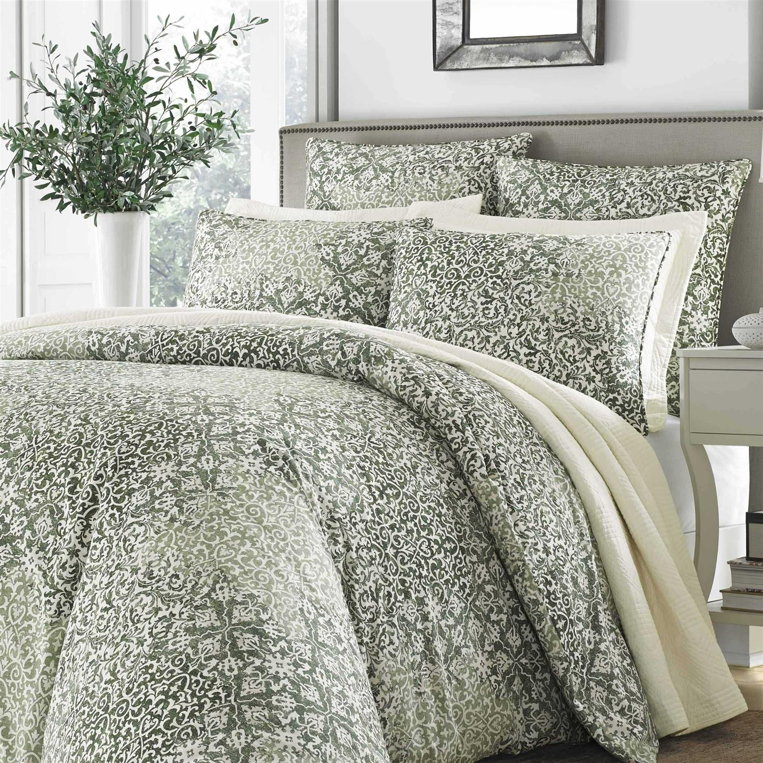 Rania 100% Cotton 3 Piece Comforter Set One Allium Way