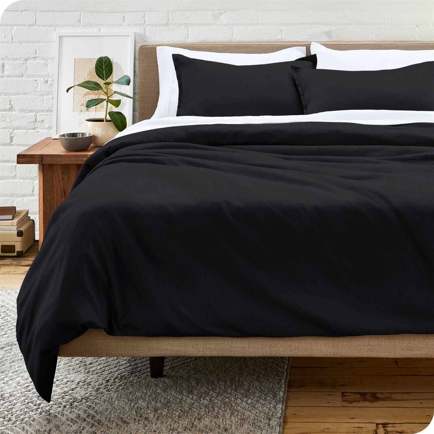 Bare Home Microfiber Duvet Cover Set - Image 4