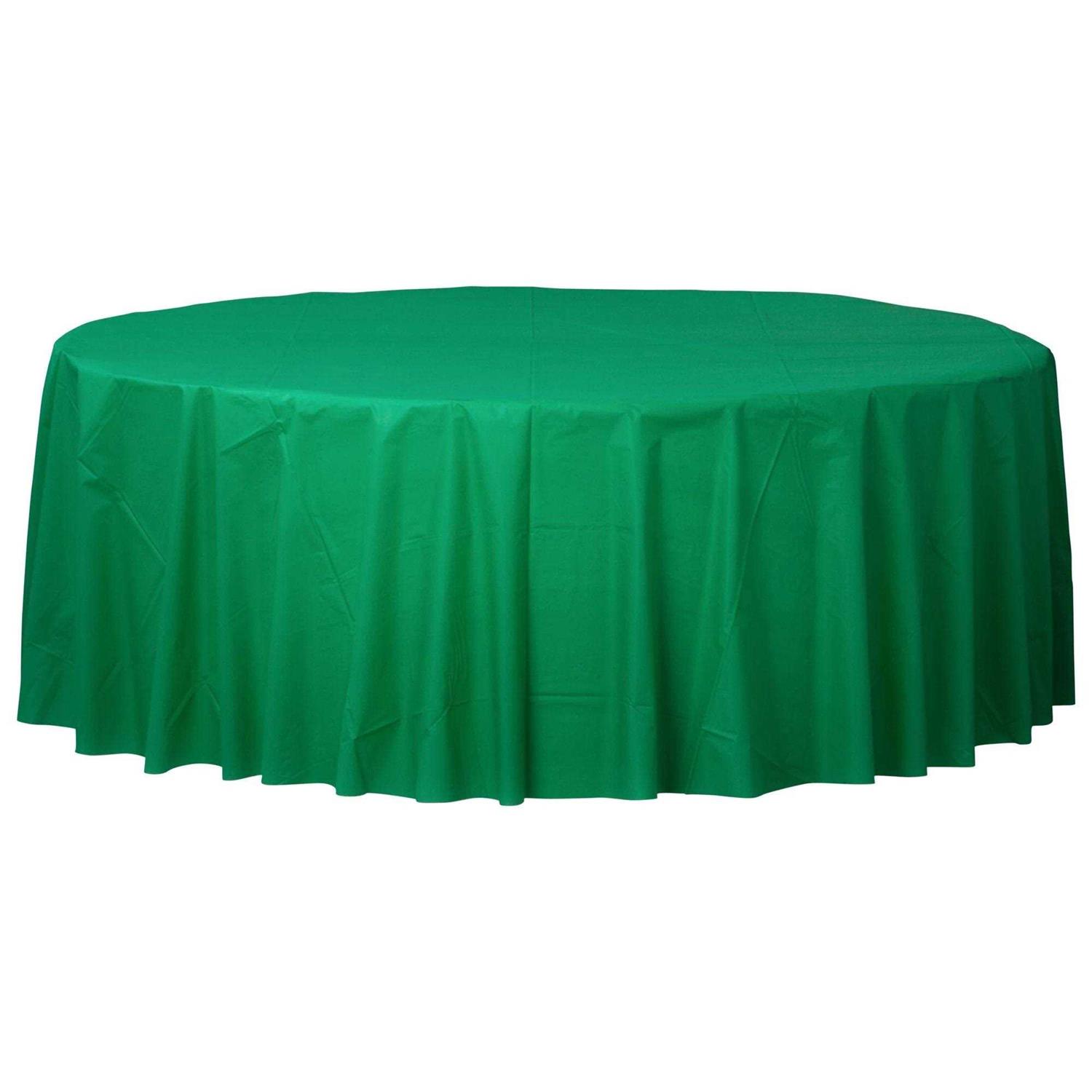 Amscan Plastic Round Table Cover