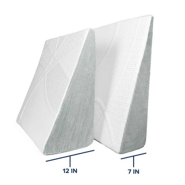 Perfect Cloud 7-inch Memory Foam Wedge Bed Pillow - Image 2
