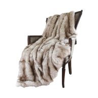 Best Home Fashion Fox Faux Fur Throw