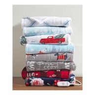 Premier Comfort Novelty Printed Electric Plush Throw 50 x 60