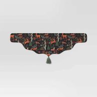 60 Woodland Animals Fabric Christmas Mantle Scarf Green – Wondershop