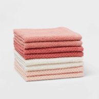 Pillowfort 8pc 12×12 Kids’ Washcloth Set