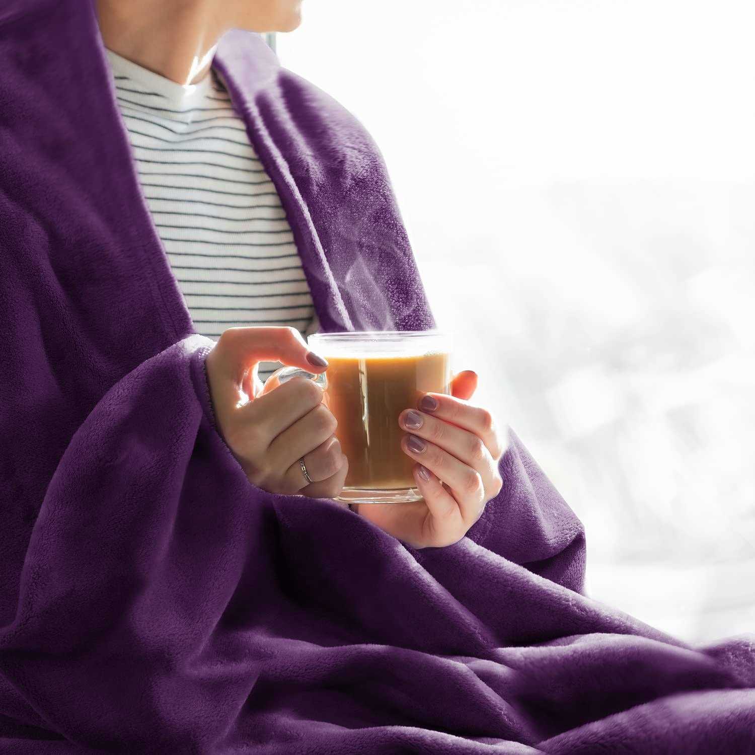 Bedelite Fleece Blanket Size Throw Blankets for Couch & Bed - Image 5