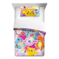 Pokemon Tie Dye Kids Comforter and Pillowcase