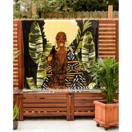 Pardon My Fro Fleece Throw Blanket