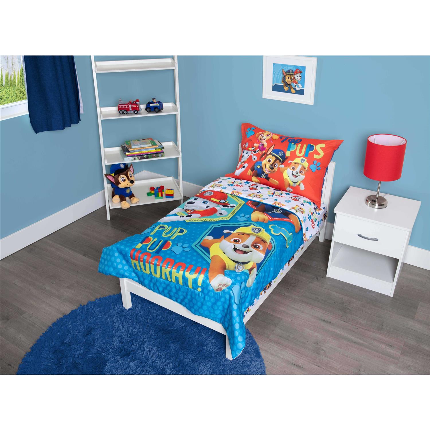 Paw Patrol 4-Piece Toddler Bedding Set