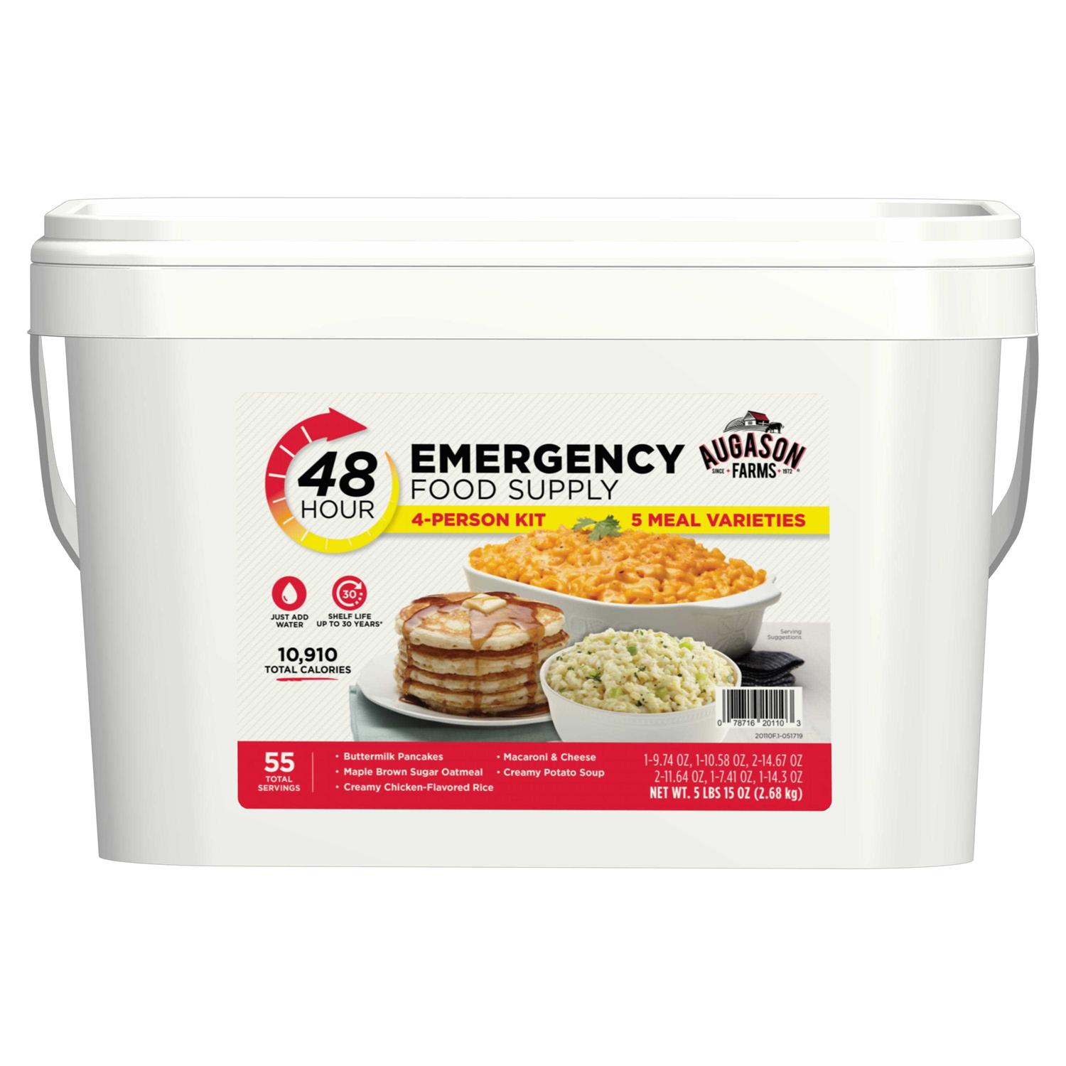 Augason Farms 48-Hour 4-Person Emergency Food Supply