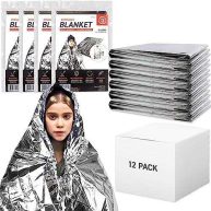 72 Hrs Mil-spec Emergency Mylar Thermal Space Survival Blankets