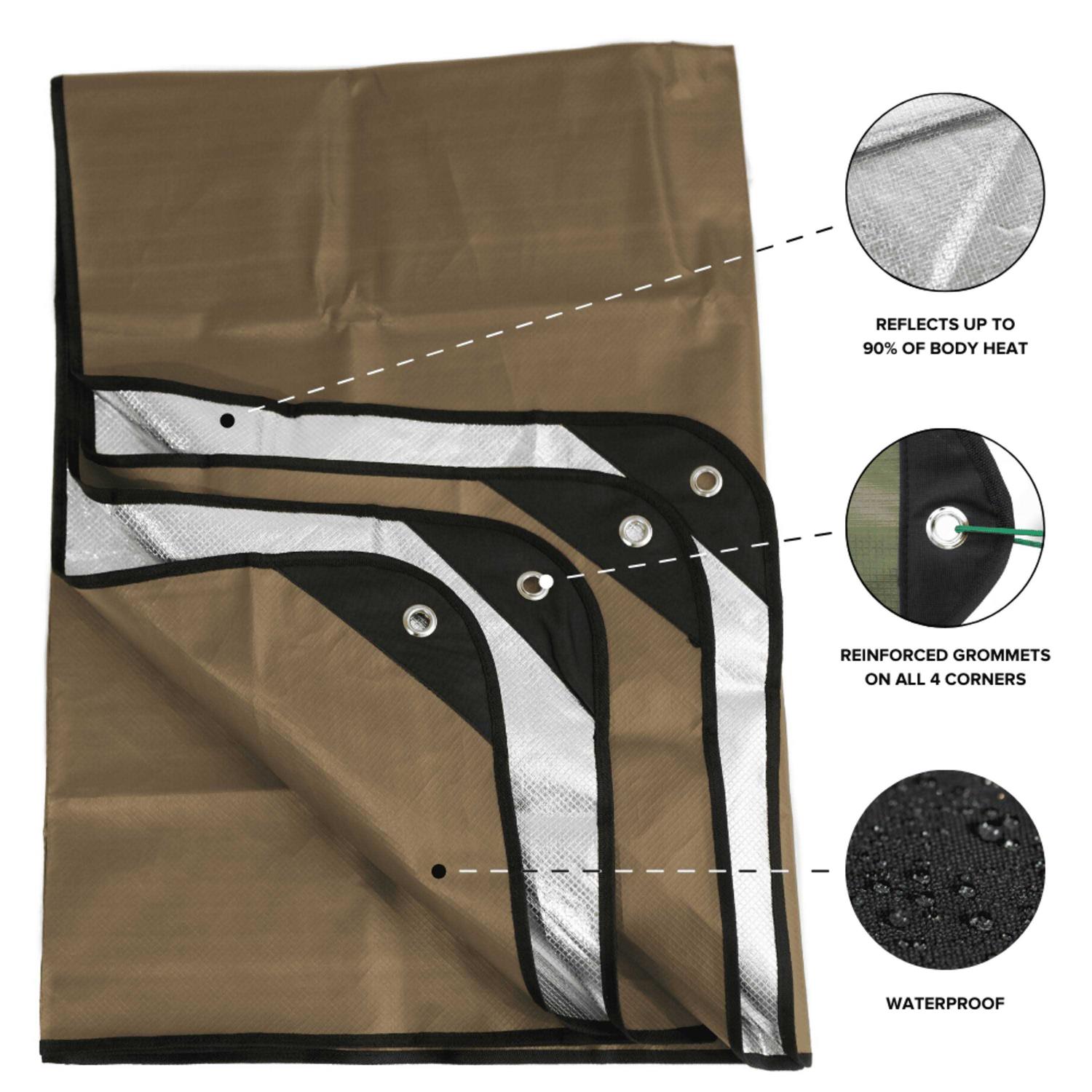 Arcturus All Weather Outdoor Survival Blanket 60 x 82 - Image 2