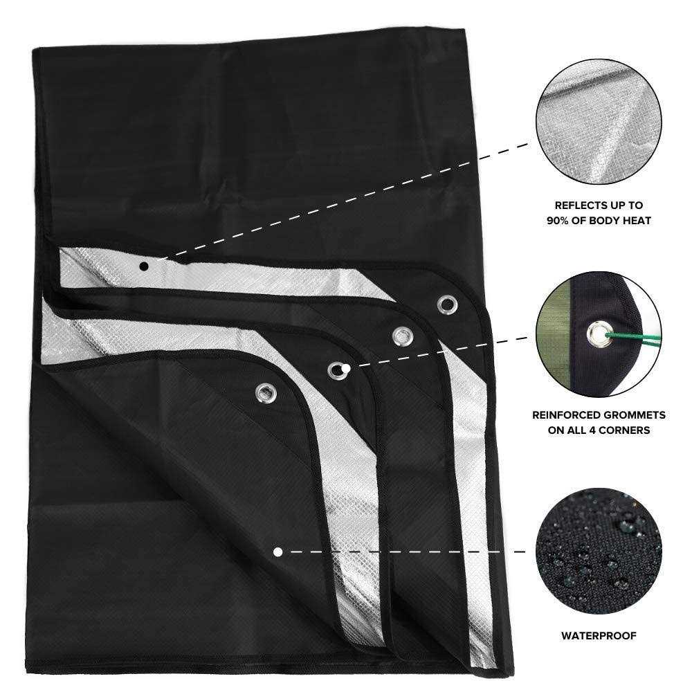 Arcturus All Weather Outdoor Survival Blanket 60 x 82 - Image 2