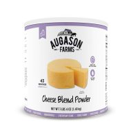 Augason Farms Cheese Blend Powder Certified Gluten Free Long Term Food Storage Everyday Meal Prep Large Can