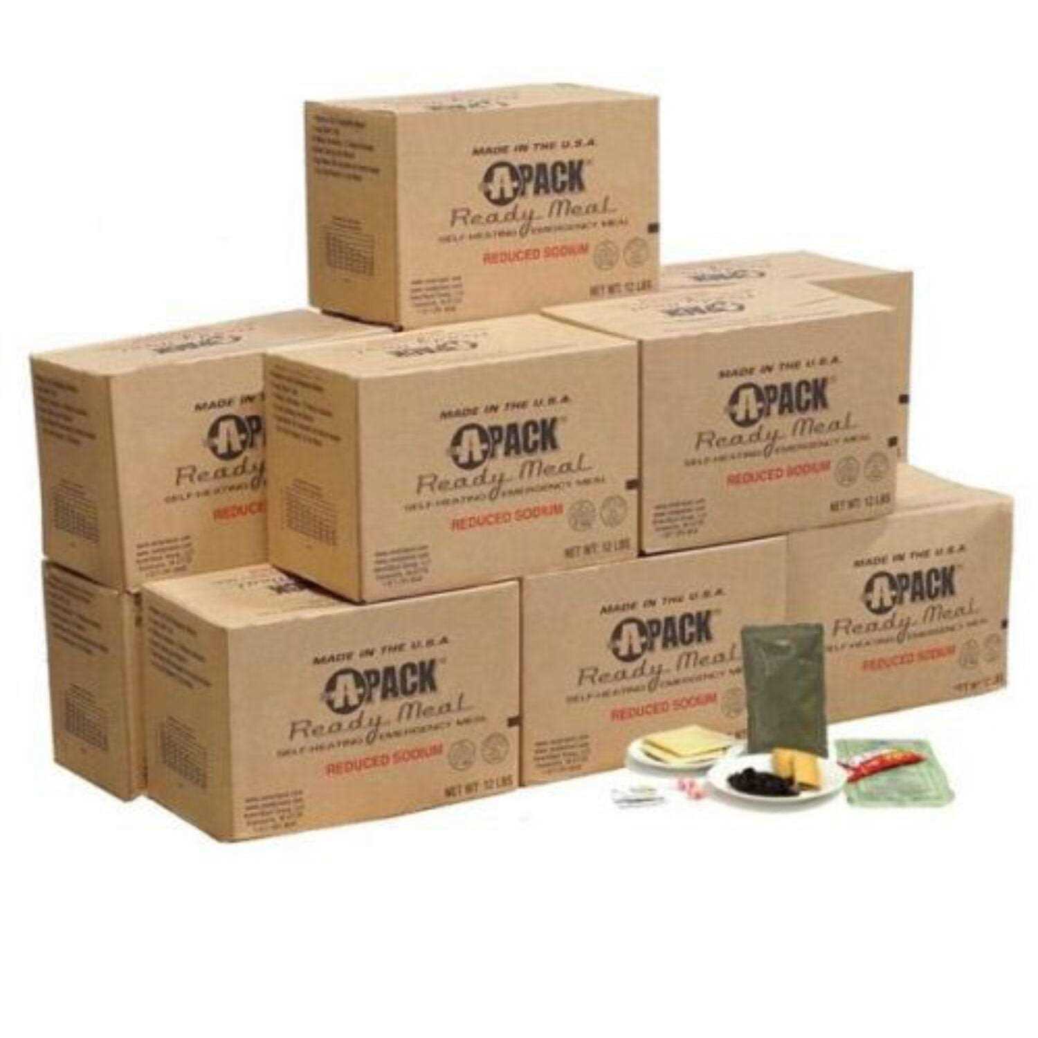 A-pack Reduced Sodium Self-Heating Emergency Meal - Image 2