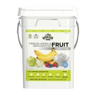 Augason Farms Freeze Dried & Dehydrated Fruit Variety Pail