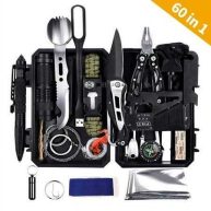 Antarctica Emergency Survival Gear Kits 60 in 1 Outdoor Gear Tools Box Kit Set