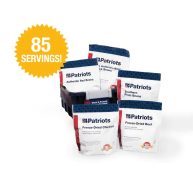 4Patriots Meat & Protein Survival Kit Emergency Food Supply Freeze-Dried Meat