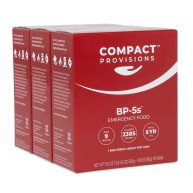 Compact Provisions BP-5s Emergency Food Supply Non-Perishable Survival Rations for Disaster Preparedness & Disaster Kits