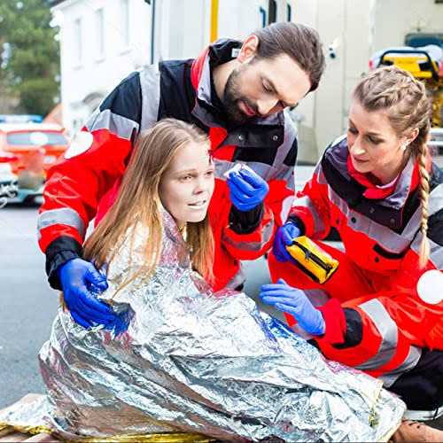 NOVAMEDIC Emergency Foil Mylar Thermal Blankets Pack of 200 - Image 2