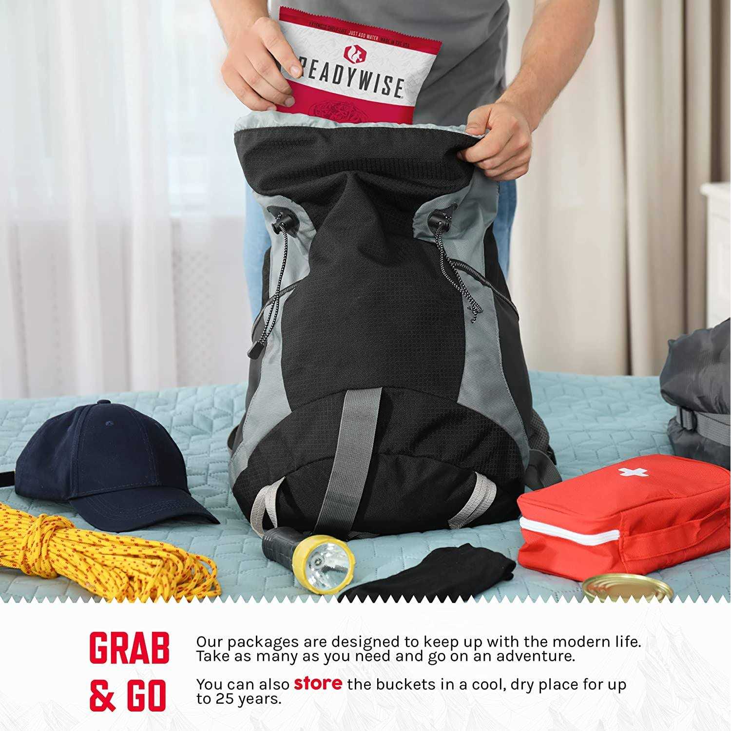 ReadyWise 7 Day Emergency Food Supply Ready Grab Bag - Image 2