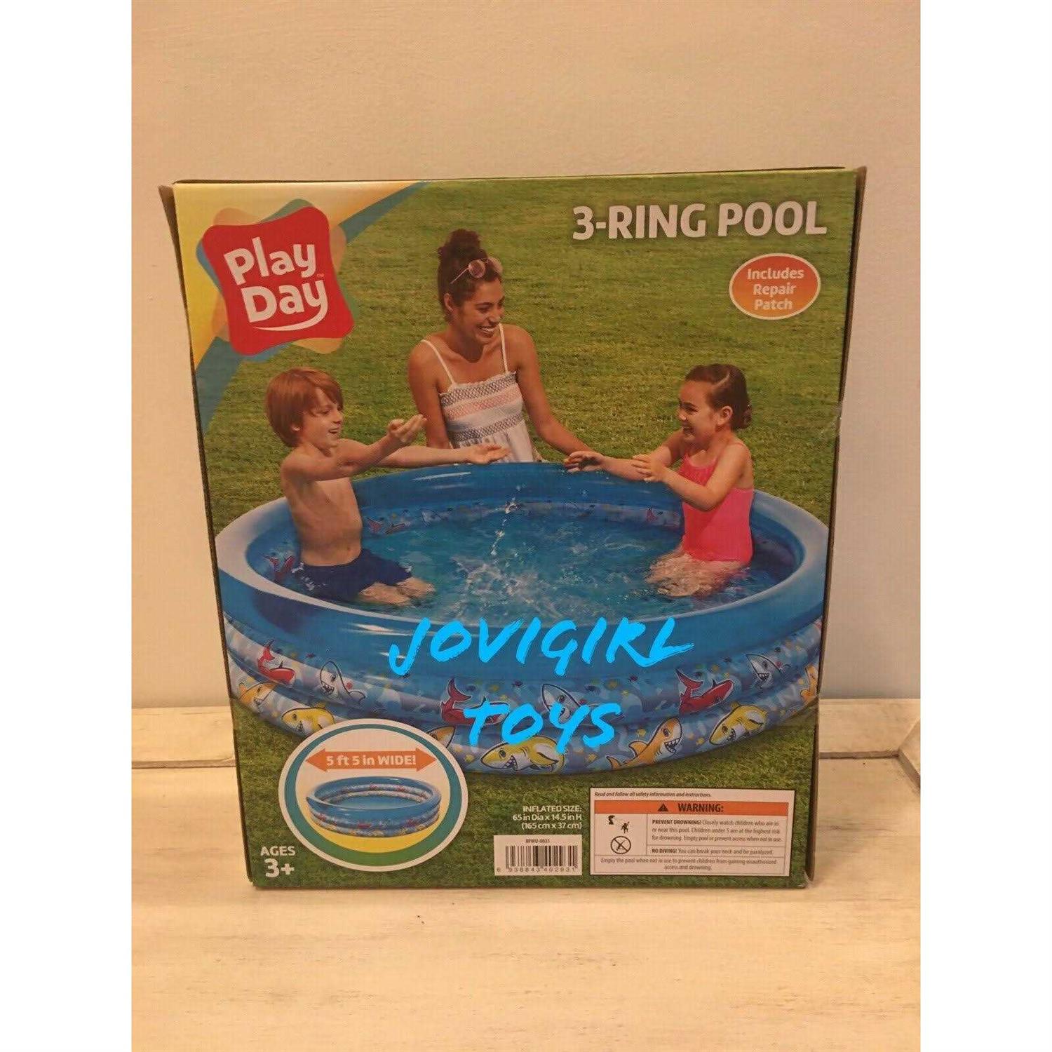 Play Day 3 Ring Shark Pool - Image 5