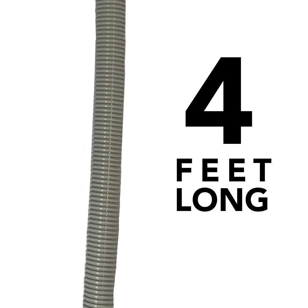 Puri Tech Universal Swimming Pool Cleaner Suction Hose 48 Long Grey Color for Hayward Navigator, Pool Vac - Image 5