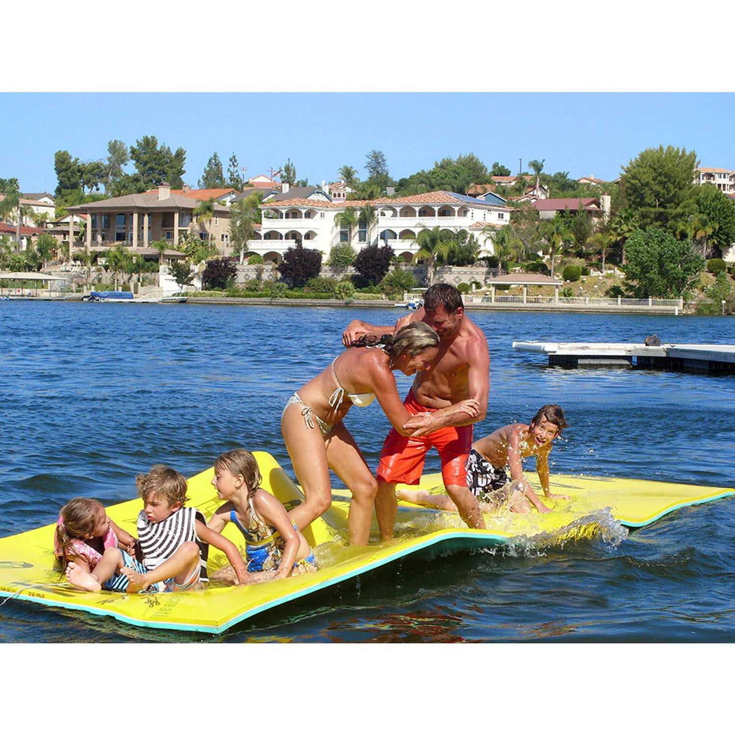 Aqua Lily Pad Original Floating Water Mat - Image 4