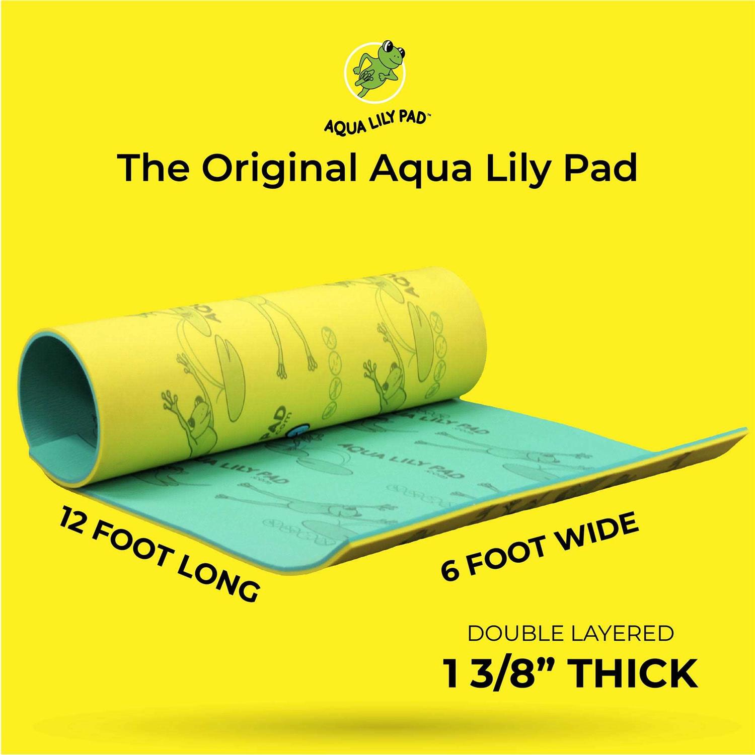 Aqua Lily Pad Original Floating Water Mat - Image 5