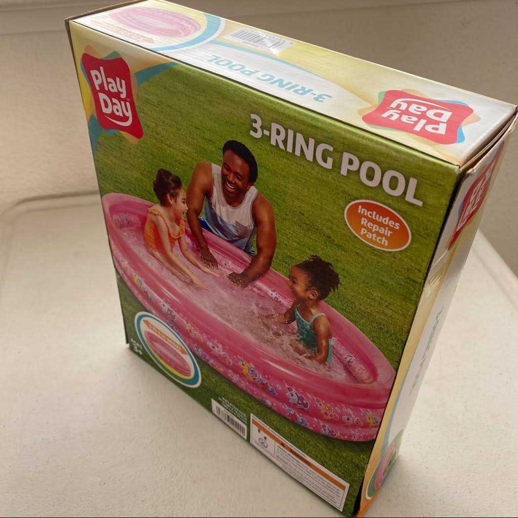 Play Day 3 Ring Unicorn Pool - Image 4